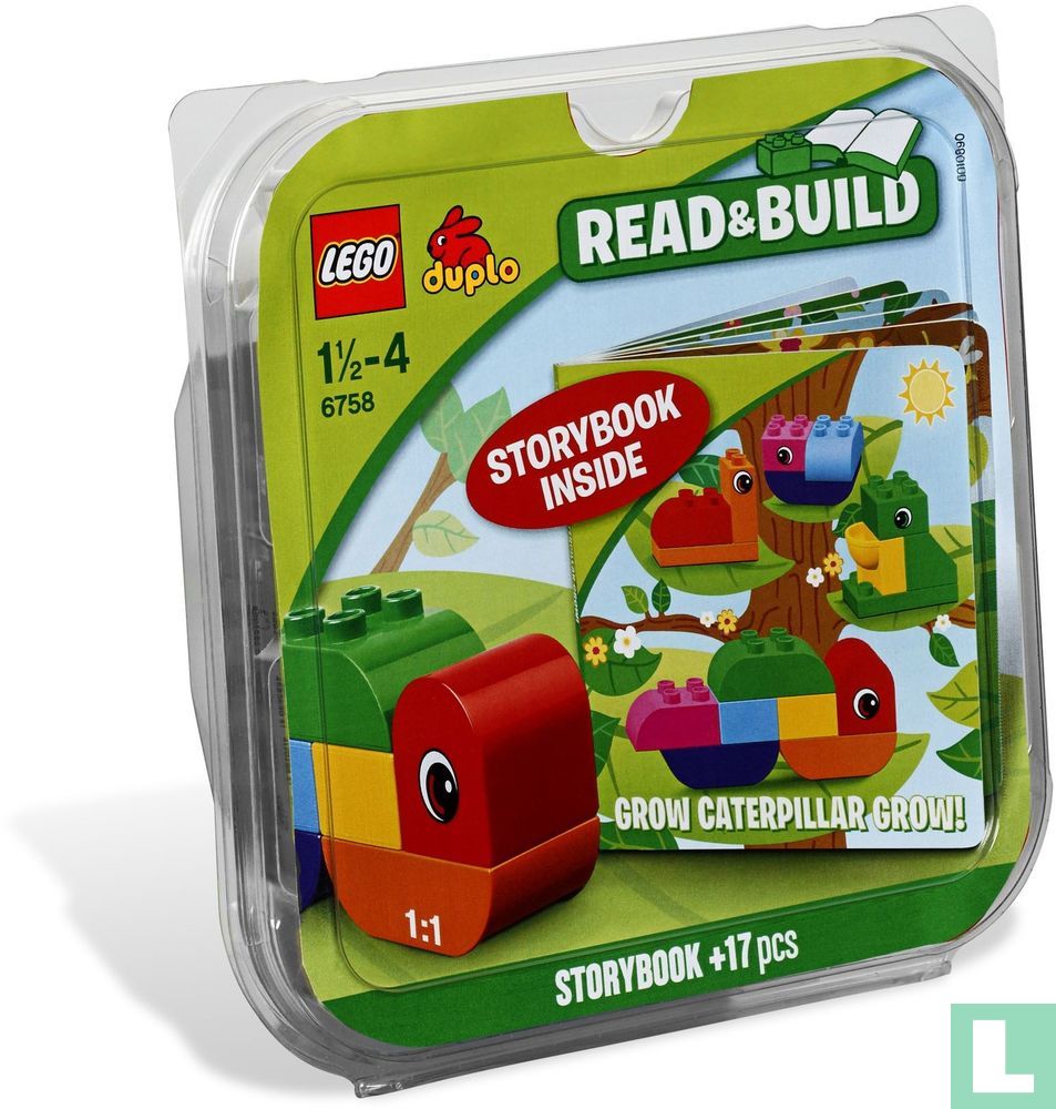 Lego 6758 Read & Build Grow Caterpillar Grow (2012) - LEGO - LastDodo
