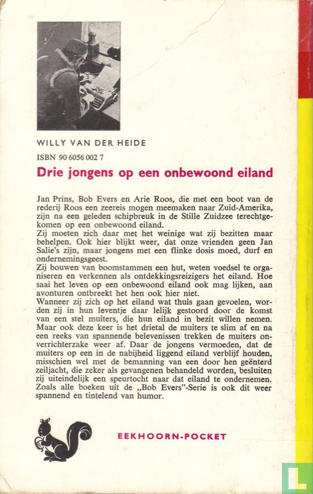 Drie jongens op een onbewoond eiland