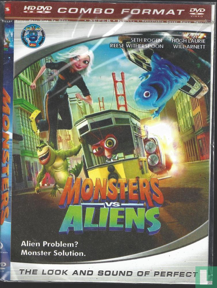 Monsters vs Aliens DVD - DVD - LastDodo
