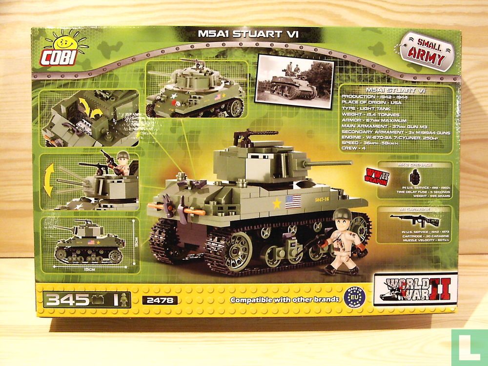 COBI 2478 M5A1 Stuart VI 