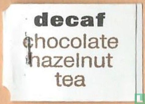 Decaf chocolate hazelnut tea