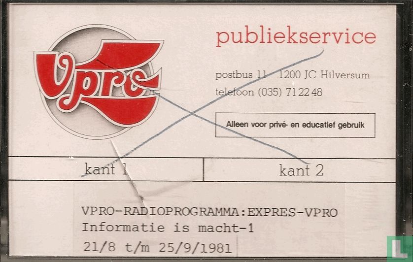 Informatie is macht