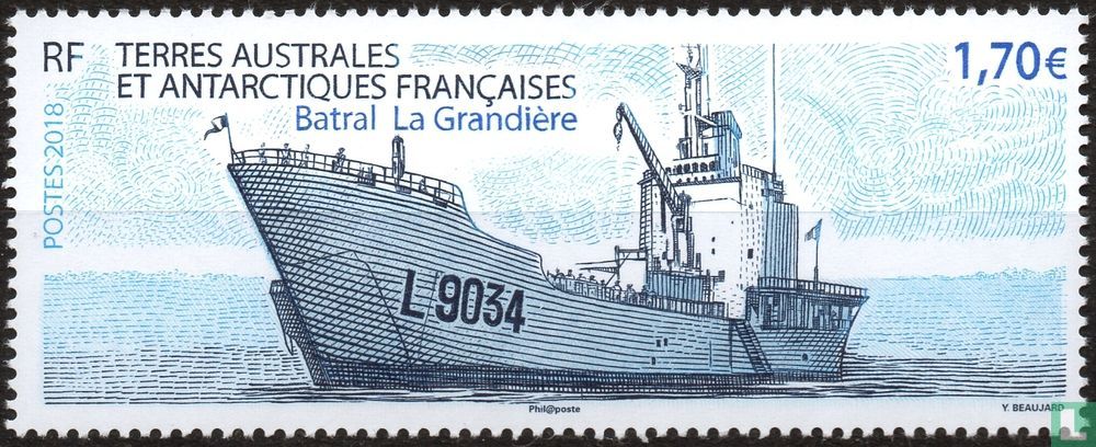 Batral La Grandière 1,70 (2018) - French Southern and Antarctic Lands ...