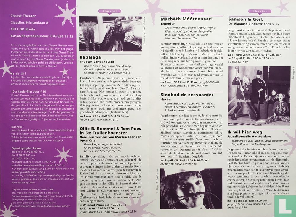 Programma Chassé theater