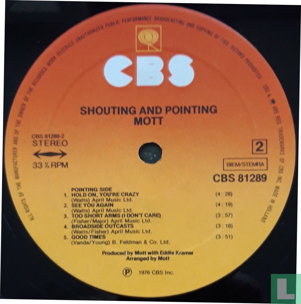 Shouting and Pointing