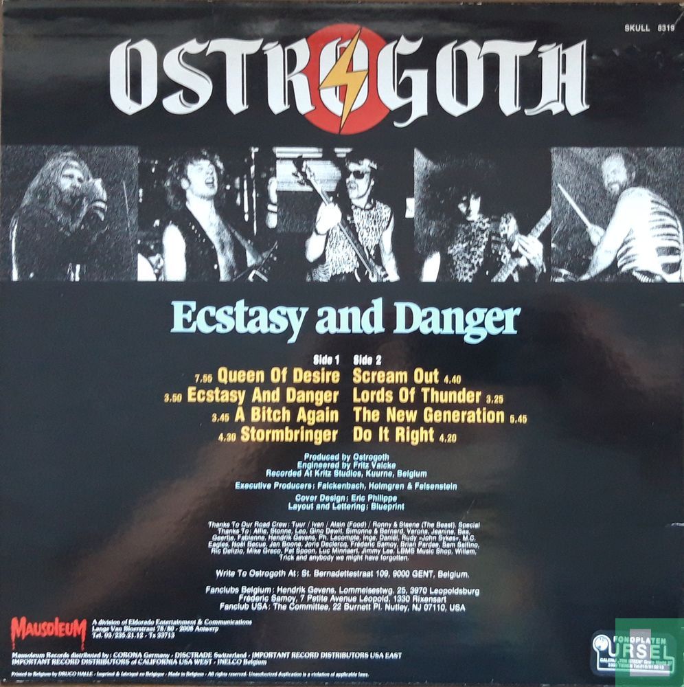 Ecstacy And Danger