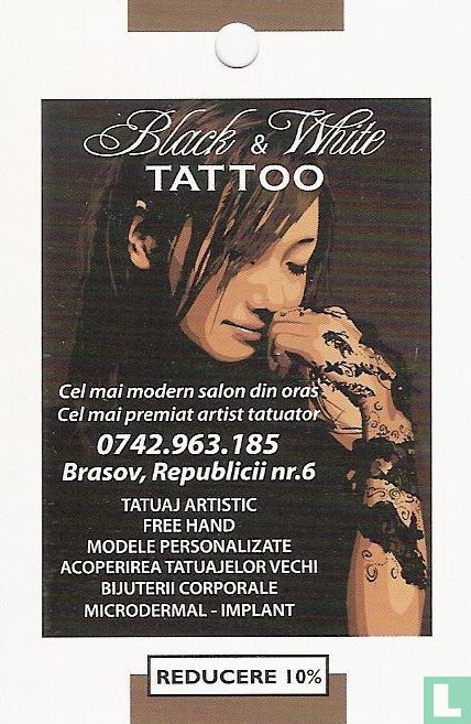 Black & White Tattoo