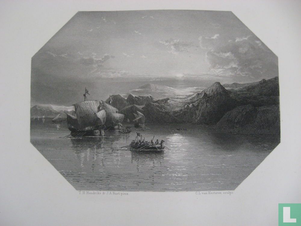 Friesche Schepen op een Ontdekkingsreis in het Noorden, omstreeks 1038