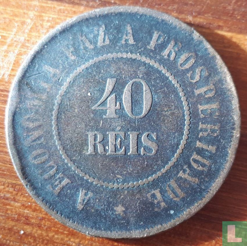 Brasilien 40 Réis 1911