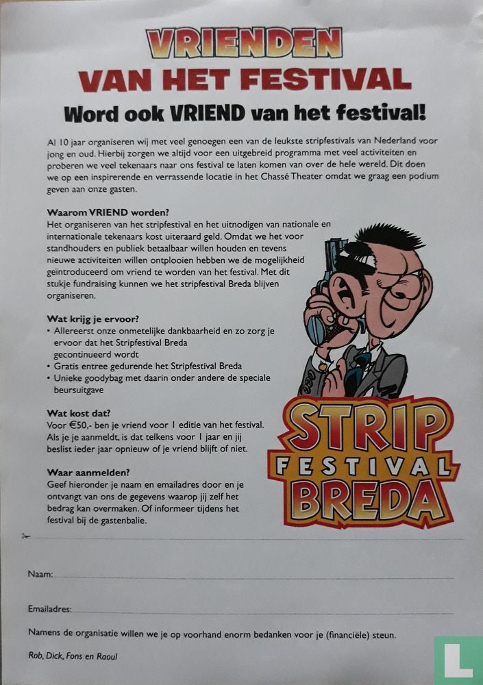 Vrienden van het festival