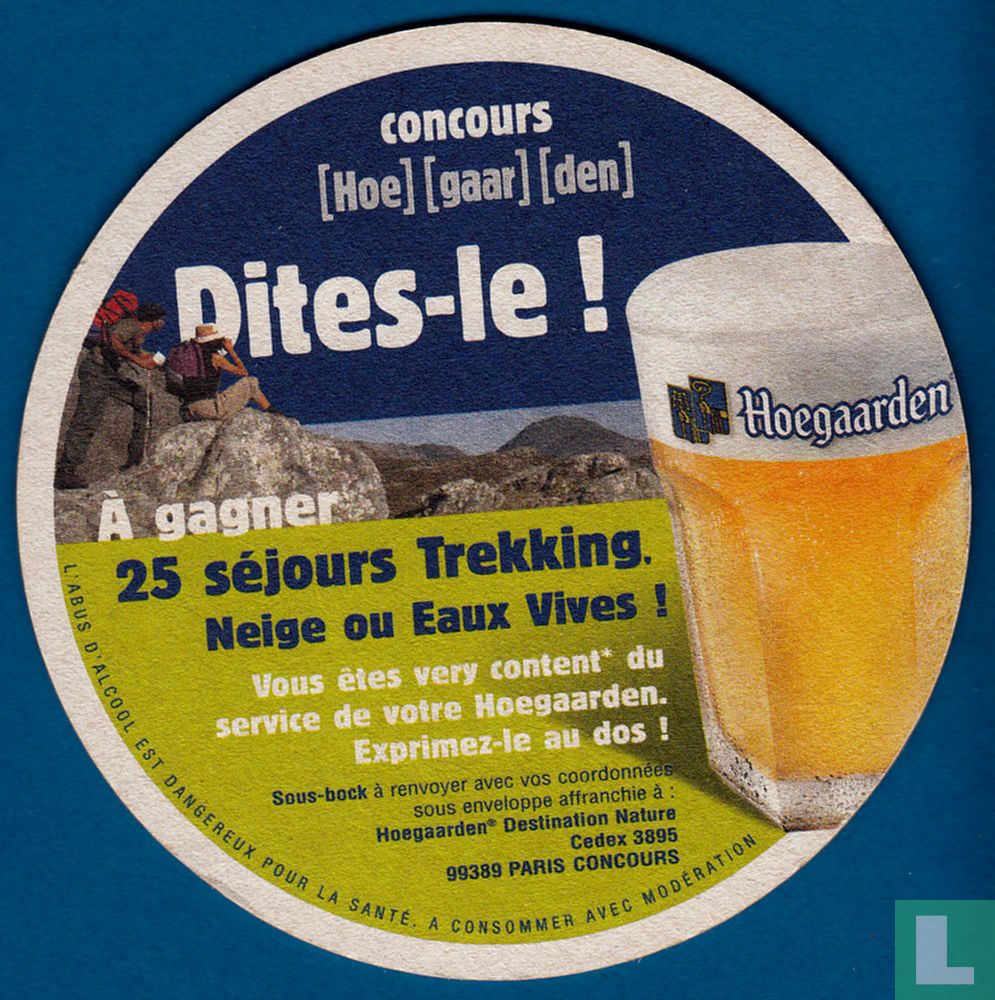 Hoegaarden - Dites-le