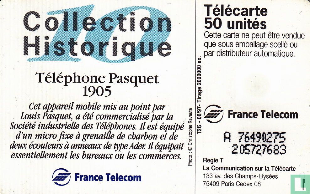Téléphone Pasquet