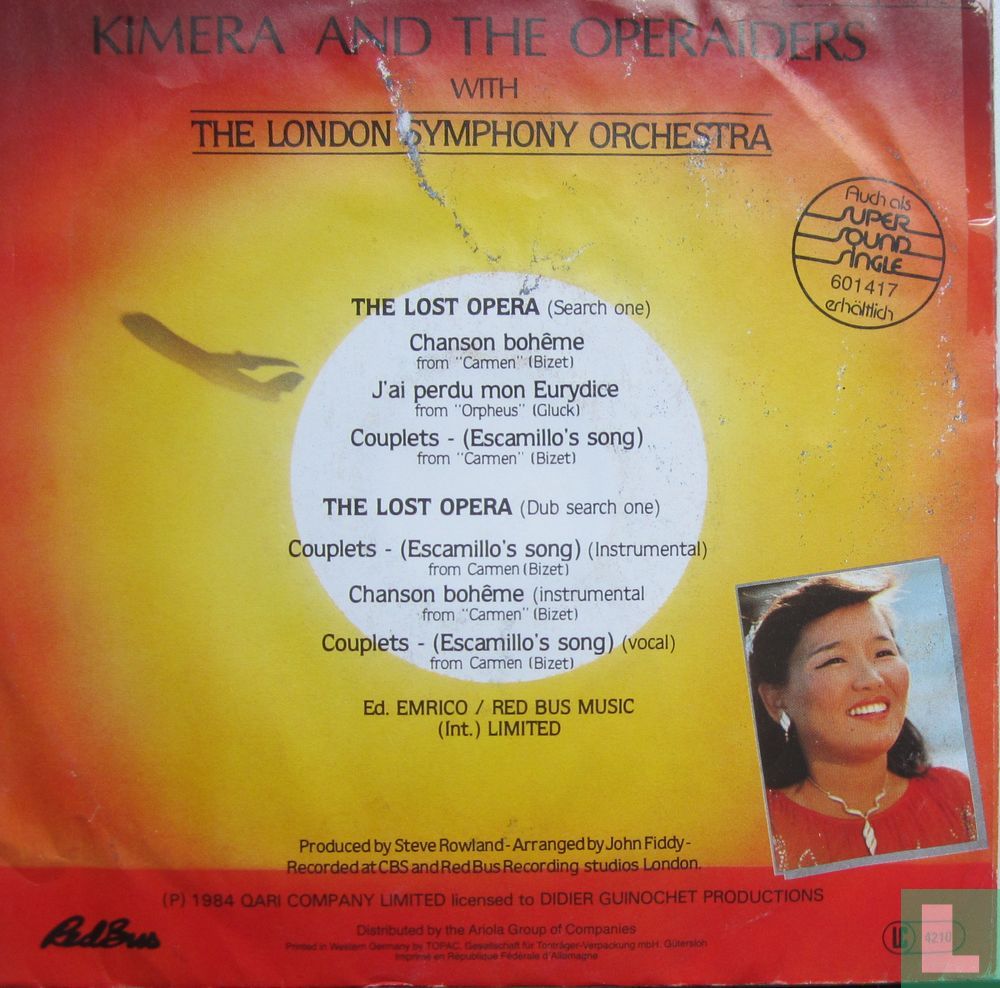 The lost opera