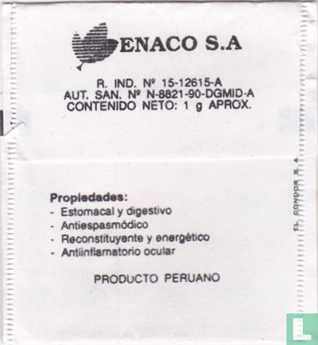 Hoja de Coca con Manzanilla