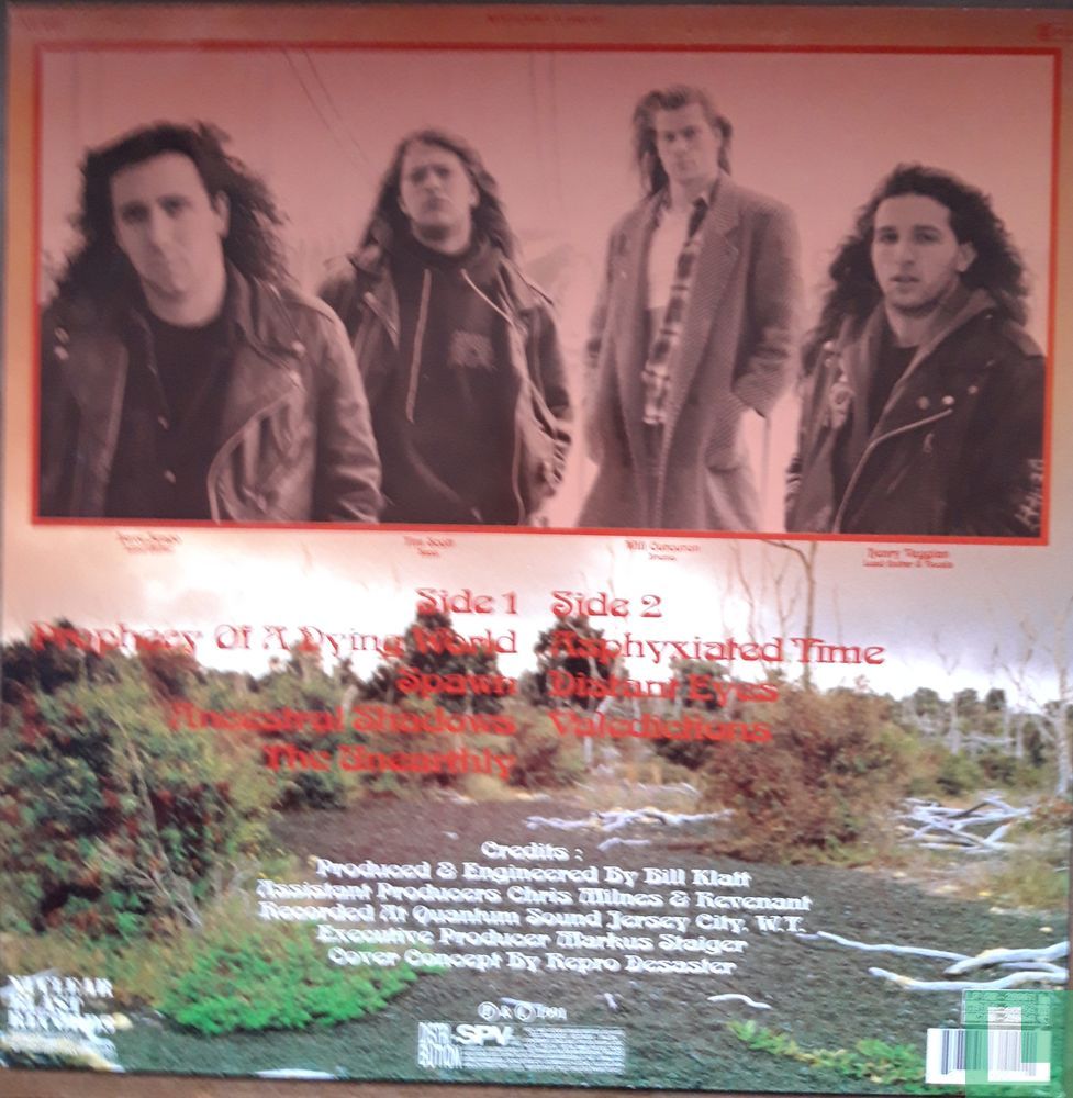 Prophecies of a Dying World LP NB 046 (1991) - Revenant - LastDodo
