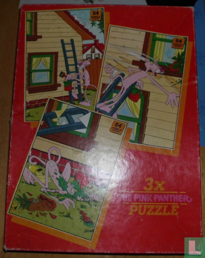 3x The Pink Panther Puzzle - Film: Pink Panther - LastDodo
