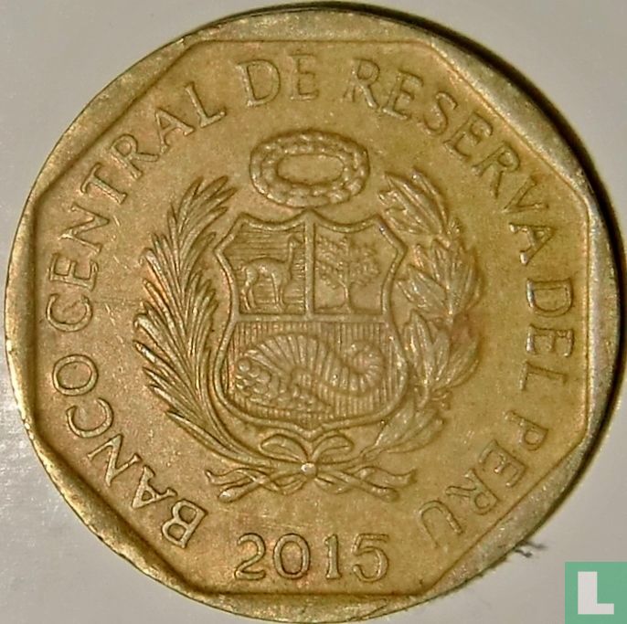 Pérou 10 céntimos 2015