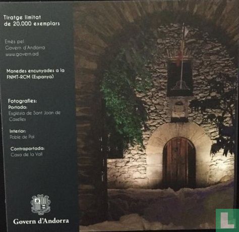 Andorra jaarset 2018 "Govern d'Andorra"