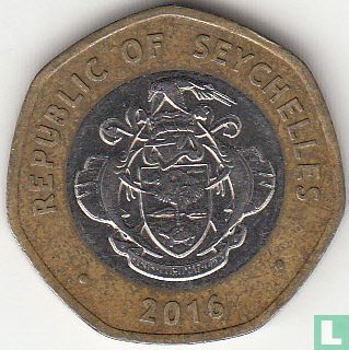 Seychelles 10 rupees 2016