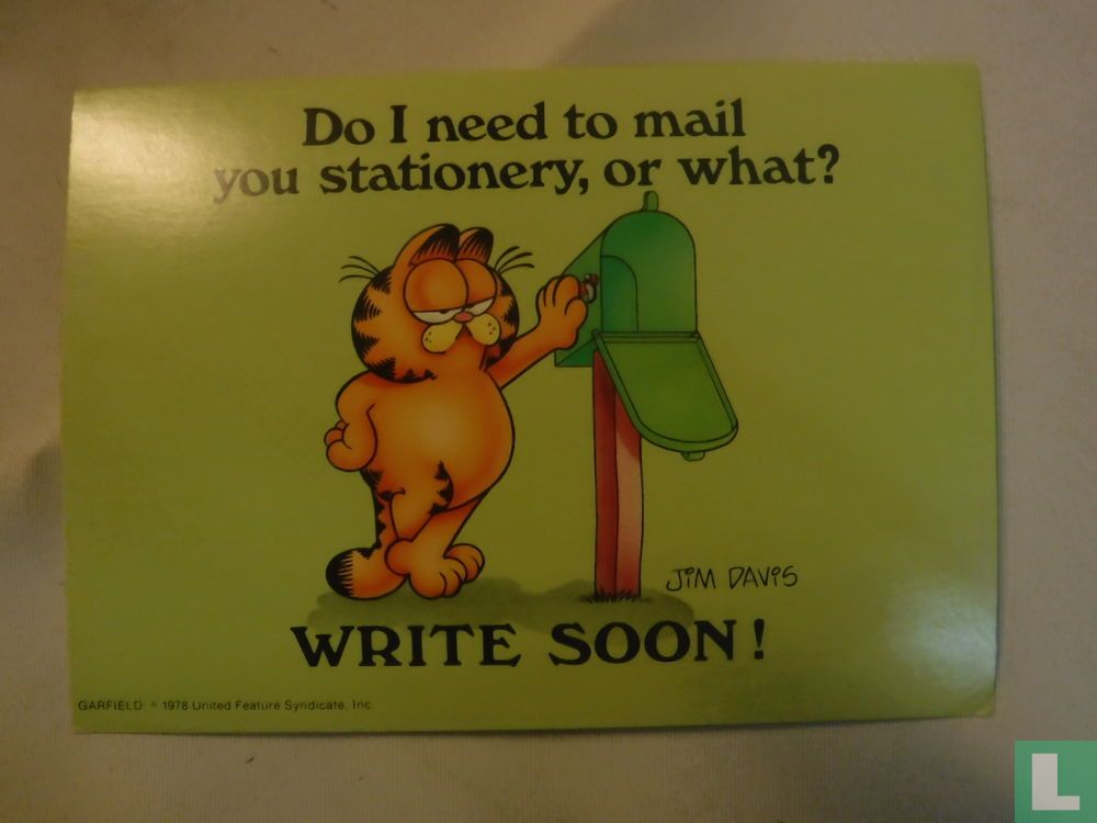 Write soon!