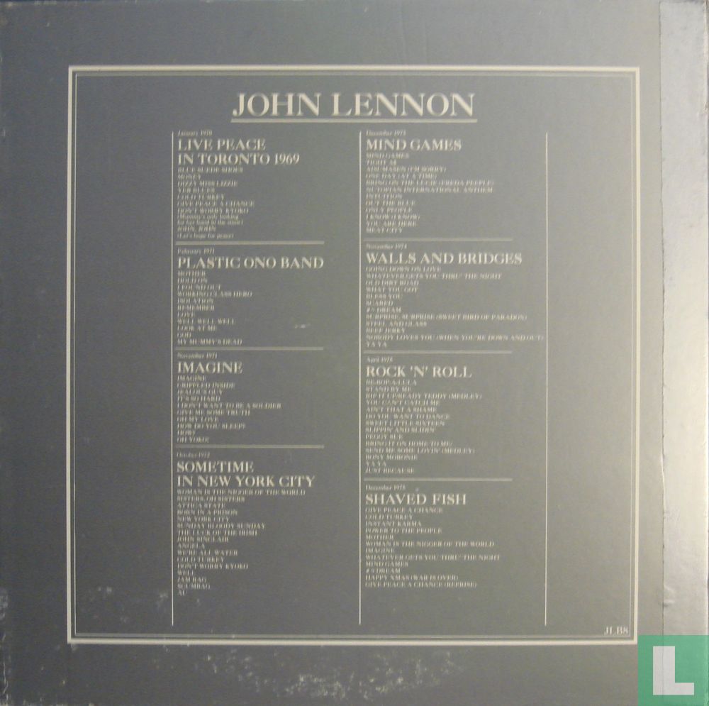 John Lennon box [volle box]       
