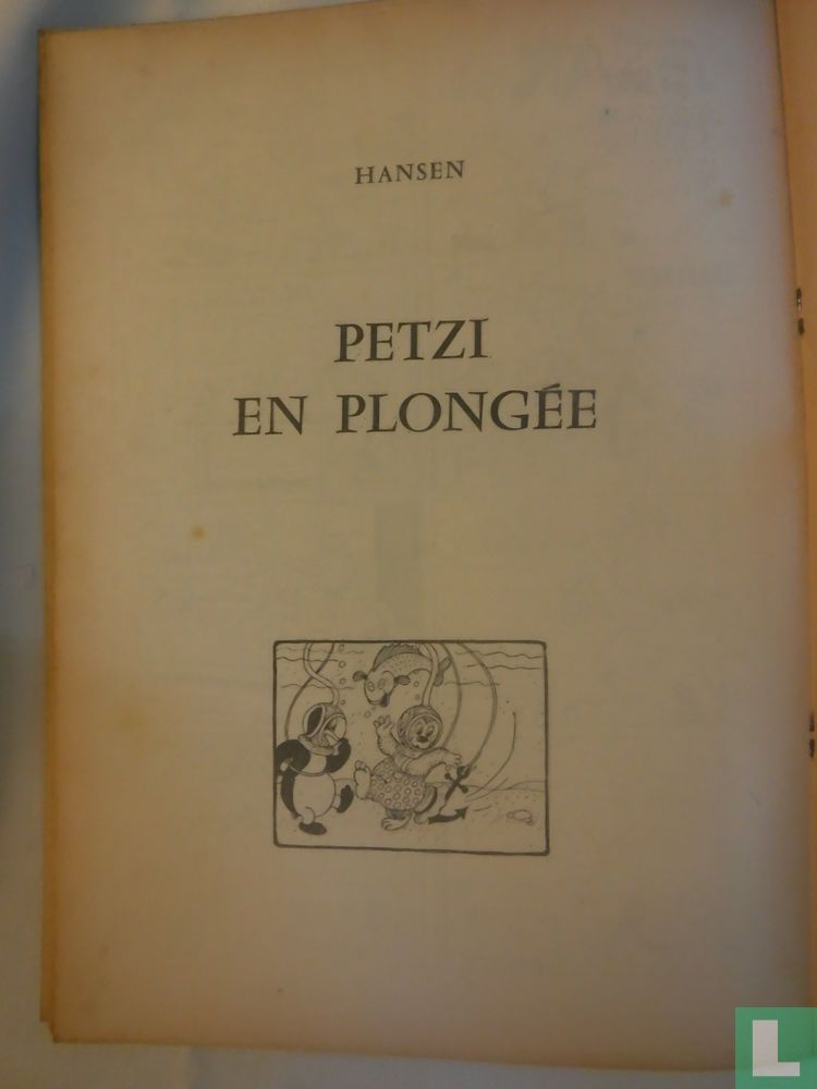 Petzi en Plongée