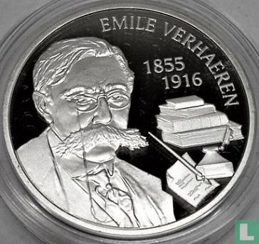 België 5 euro 2016 (PROOF) "100th anniversary of the death of Émile Verhaeren"