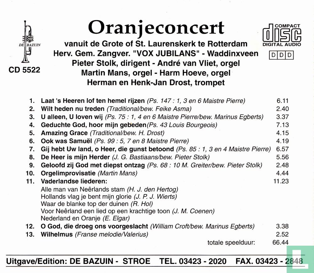 Oranjeconcert