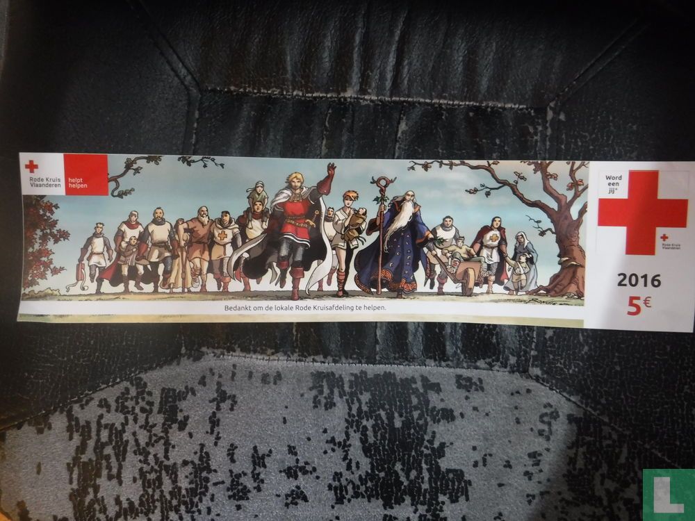 Rode Kruis Sticker 2016