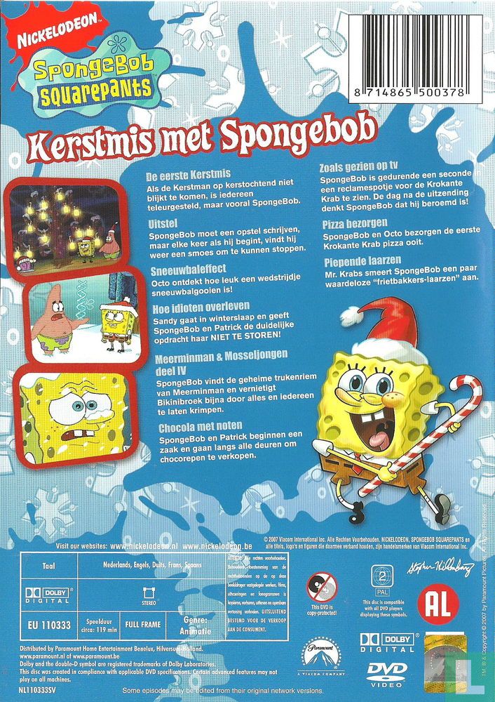 Kerstmis met Spongebob
