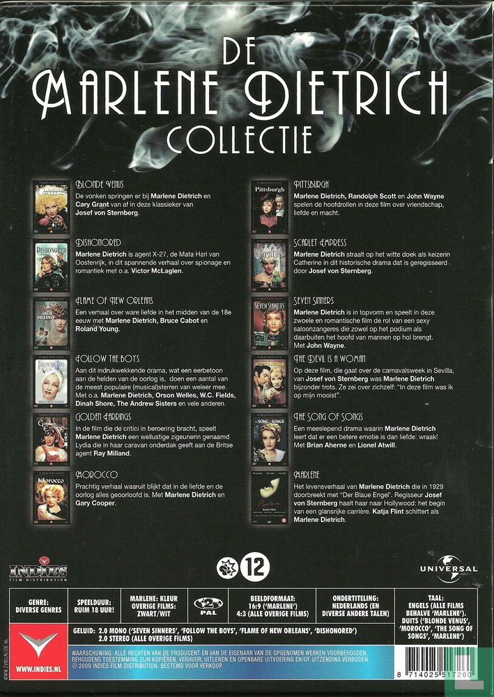De Marlene Dietrich collectie