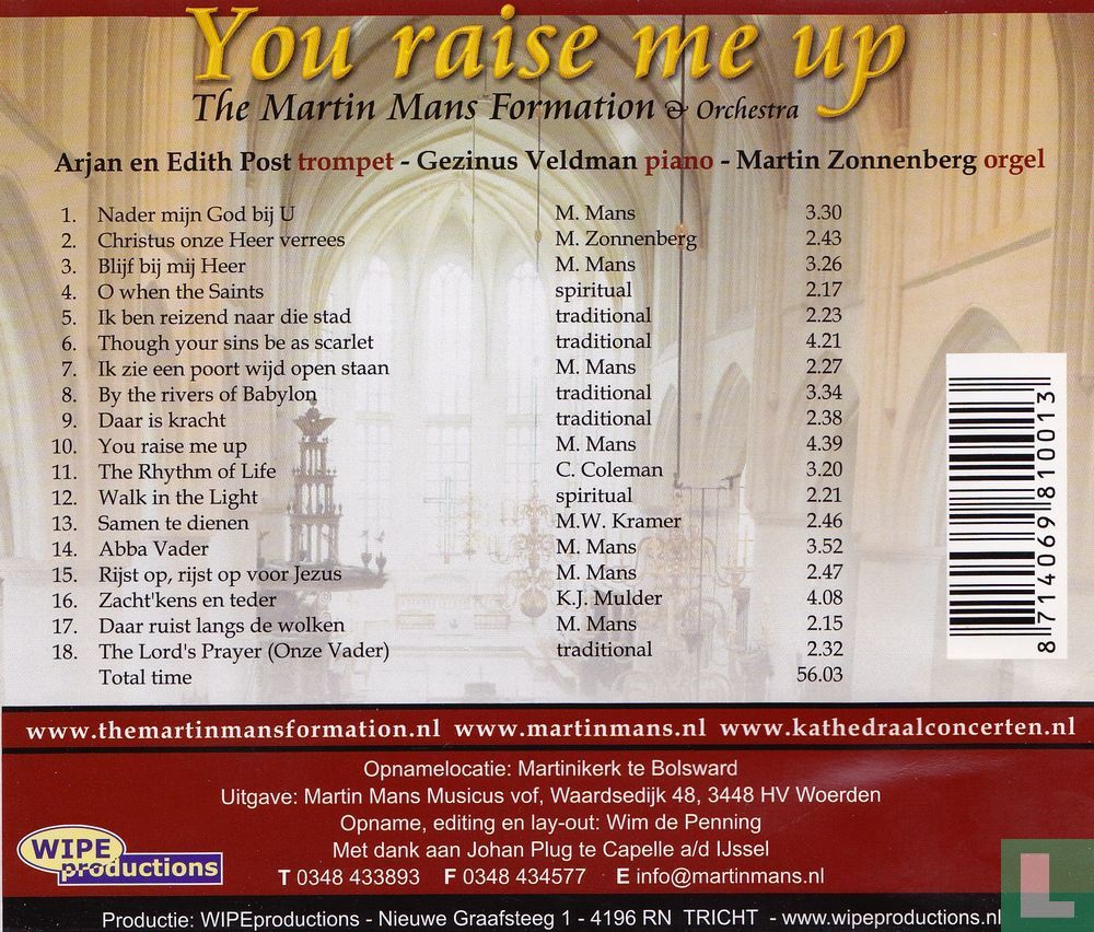 You raise me up