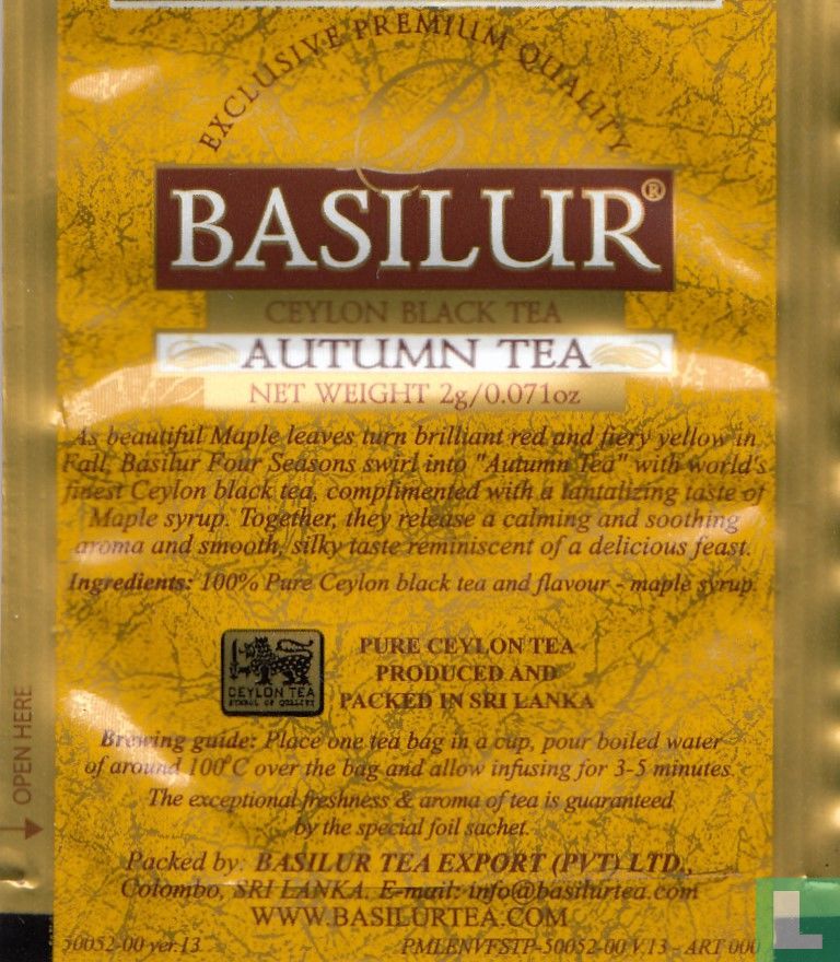 Autumn Tea 