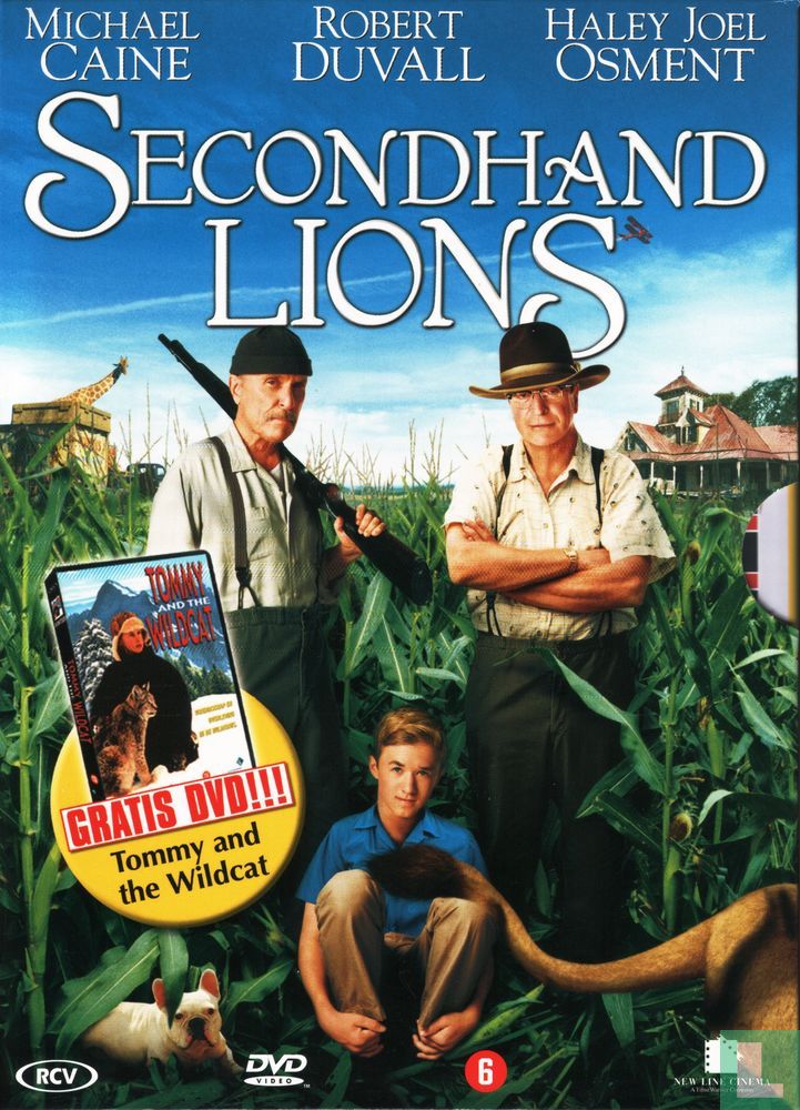 Secondhand Lions + Tommy and the Wildcat DVD (2004) - DVD - LastDodo