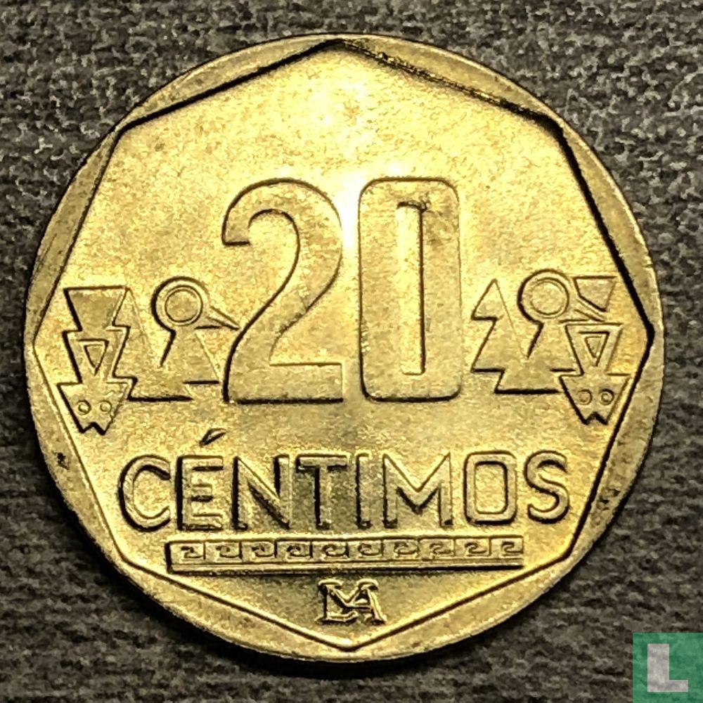 Peru 20 céntimos 2017