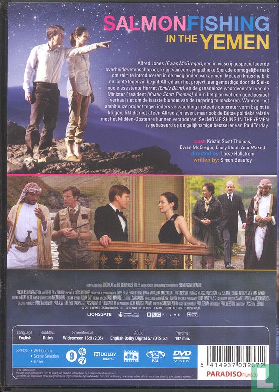 Salmon Fishing in the Yemen DVD (2011) - DVD - LastDodo