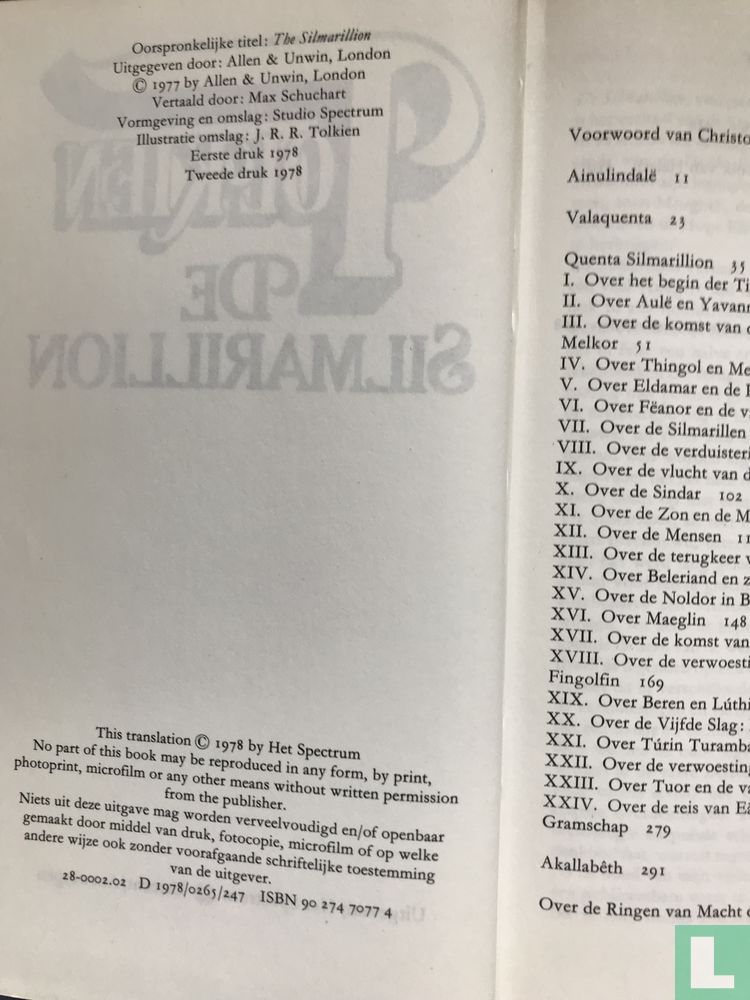 De Silmarillion