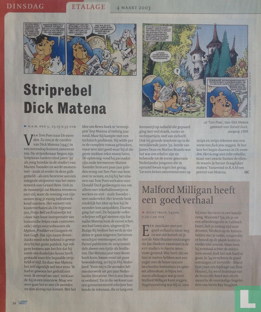 striprebel Dick Matena