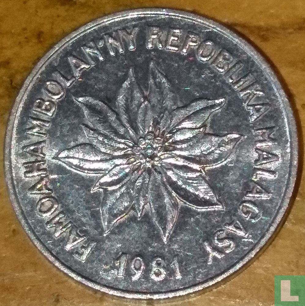 Madagaskar 2 Franc 1981