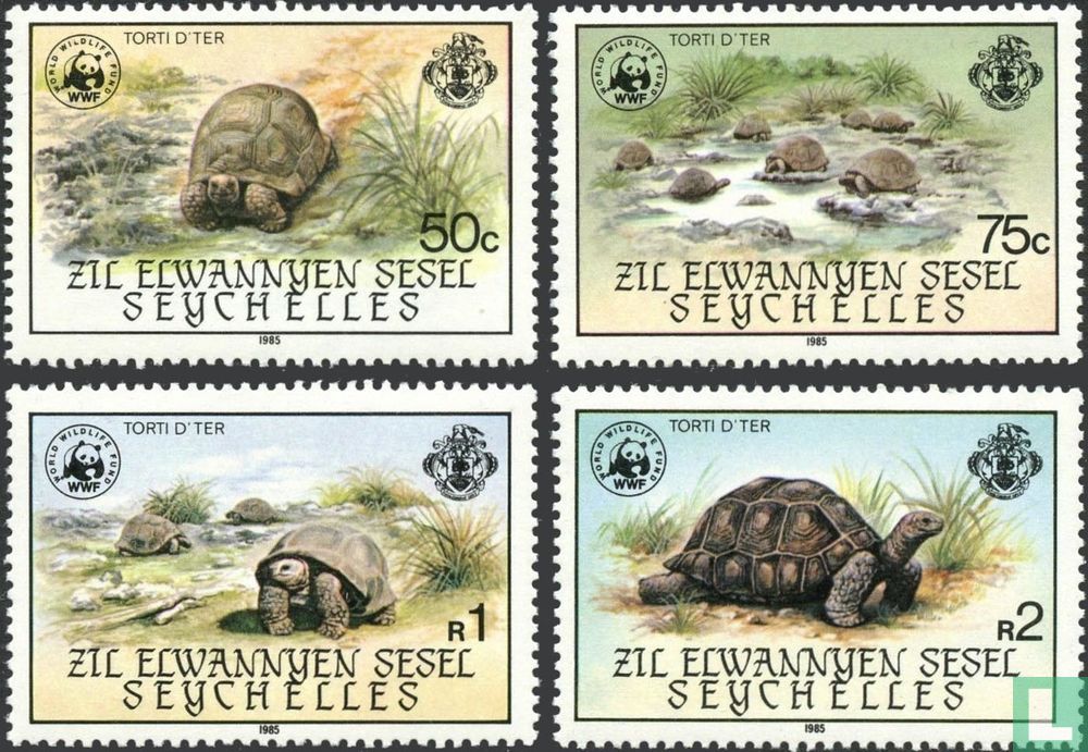 Aldabra schildpad
