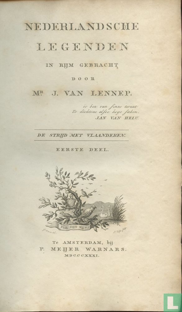 Nederlandsche legenden