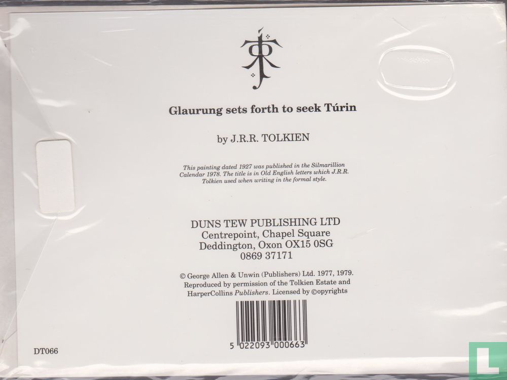 Turin and Glaurung - Tolkien - Pin