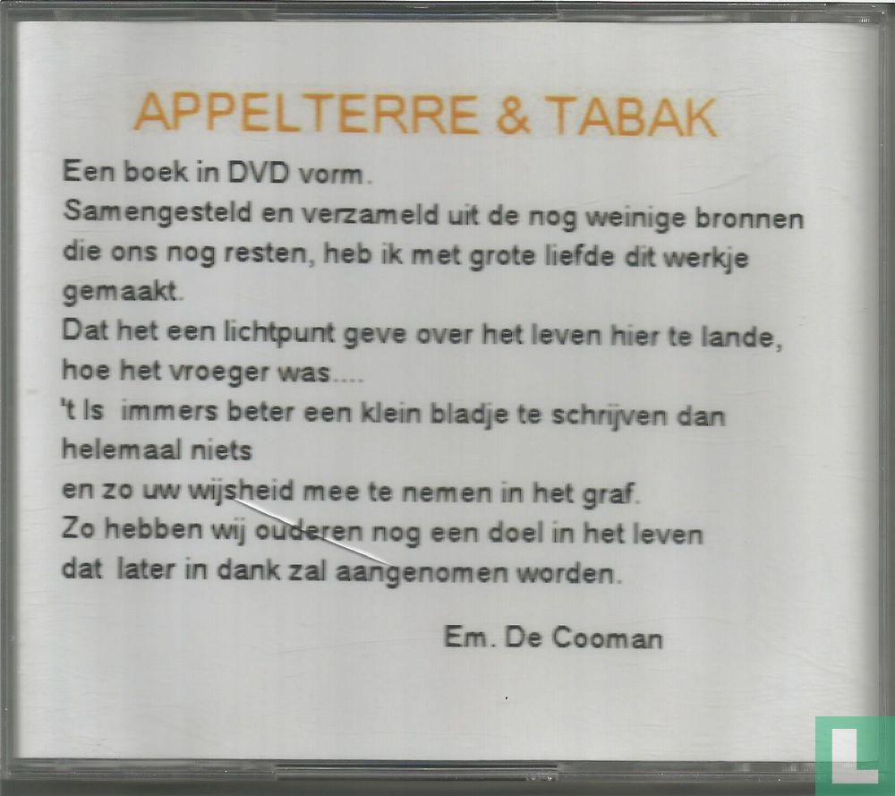 Appelterre en Tabak
