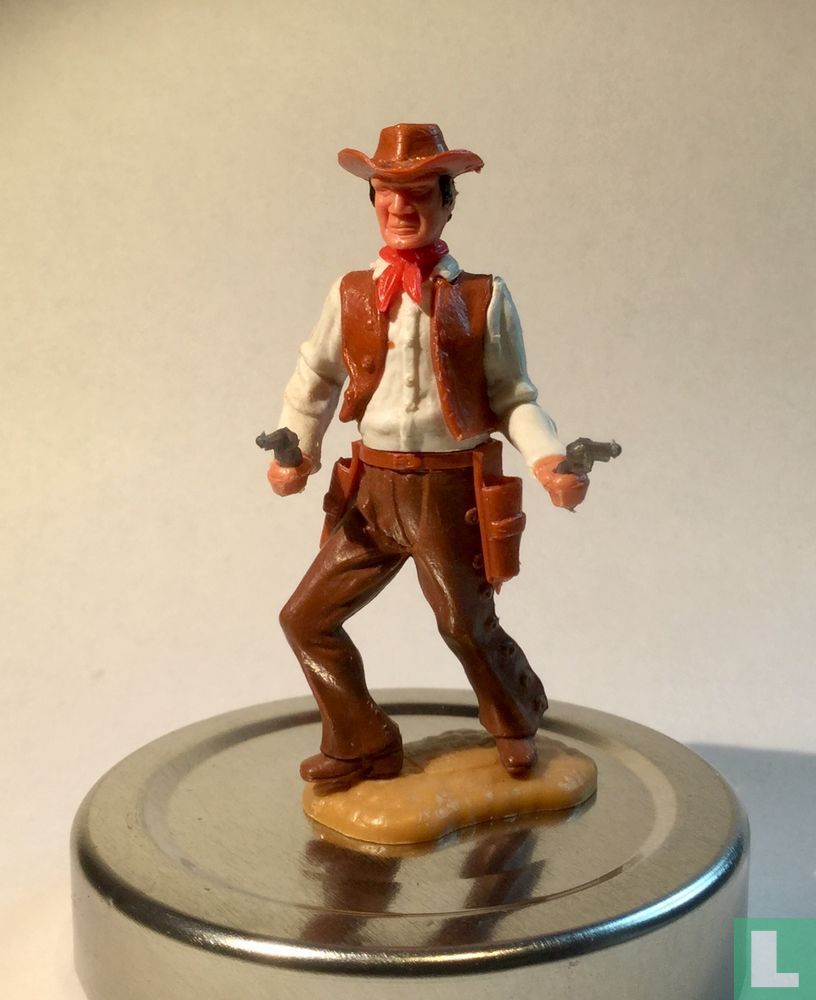 Cowboy with revolvers