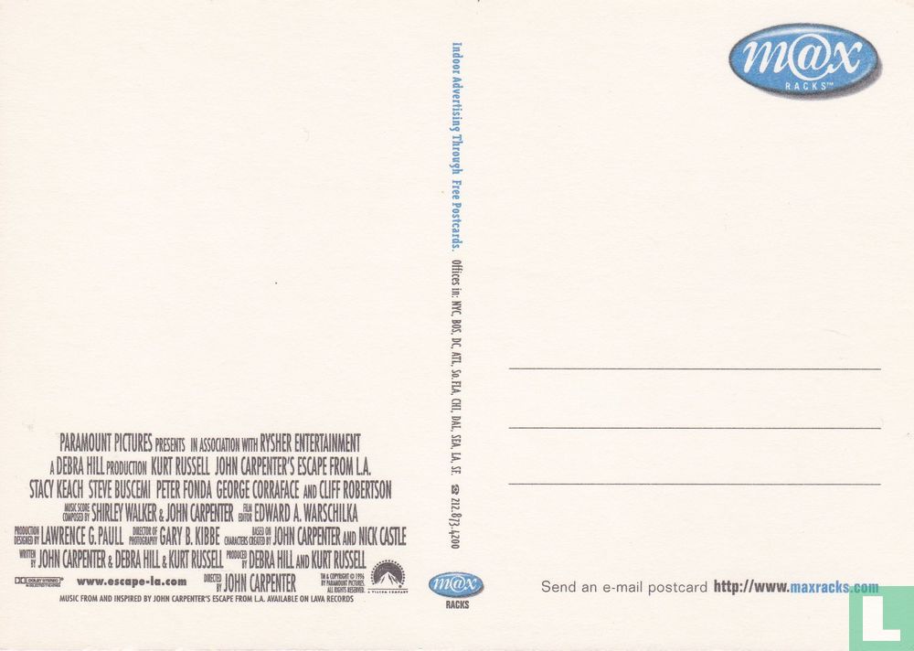 Escape from L.A. "Snake is back"