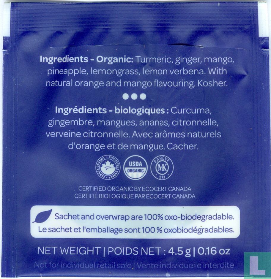 organic mango turmeric