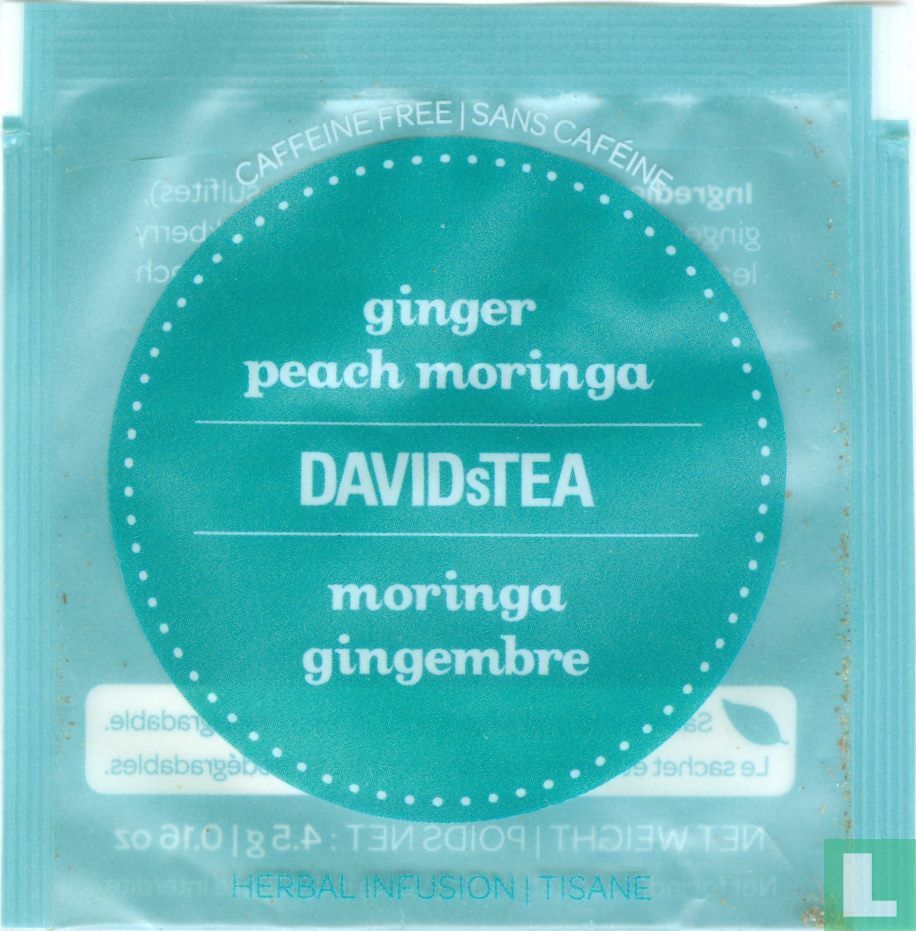 ginger peach moringa