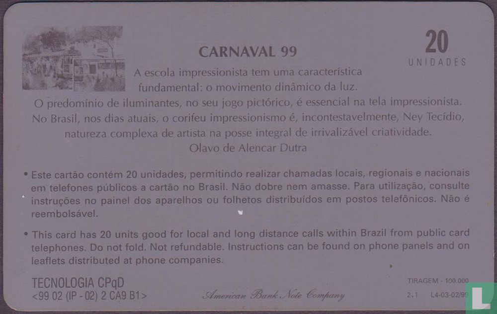 Carnaval 99 Bonde da Piedade