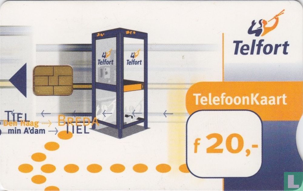 Telfort ƒ20,-
