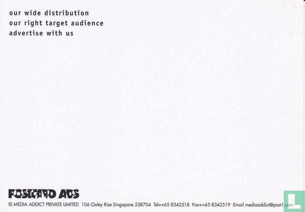 Postcard Ads "[ no escape ]"